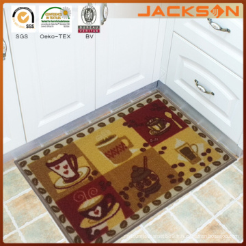 Polyester Imprimé Loop Pile Tapis de cuisine